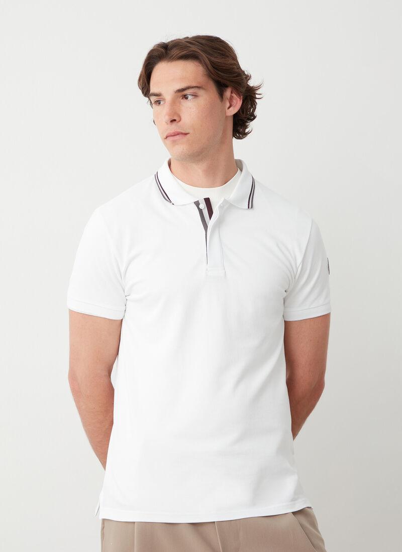 COLMAR POLO - BIANCO - 7663R-7XH-01
