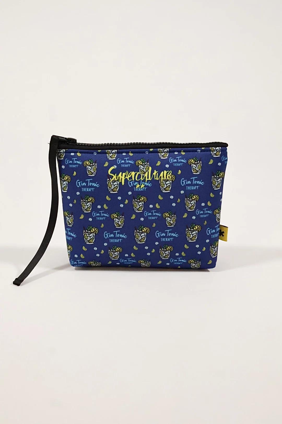 SUPERCULTURE POCHETTE GIN TONIC - BLU - POCHETTE-06