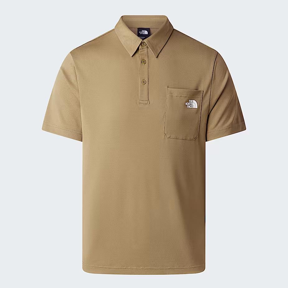 TNF POLO NEW TANKEN M - KHAKI - NF0A8CRULK5