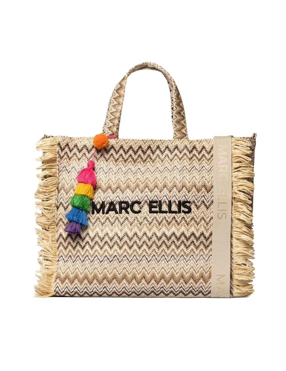 MARC ELLIS BORSA BUBY S.CLAIR L - NATURALE - BUBY-NTR