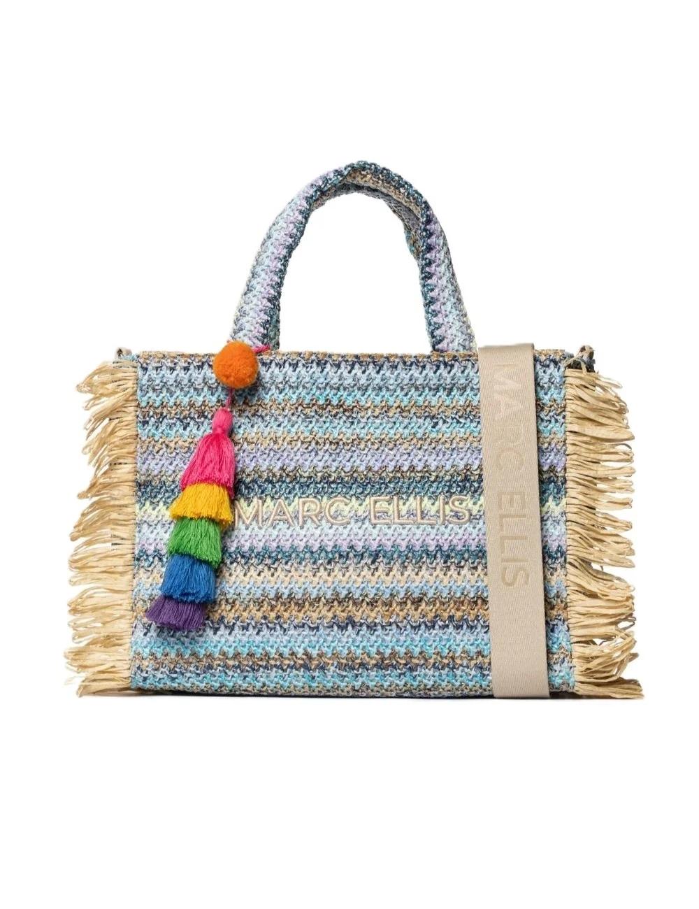 MARC ELLIS BORSA BUBY S.CLAIR L - MULTICOLOR  - BUBY-NTR