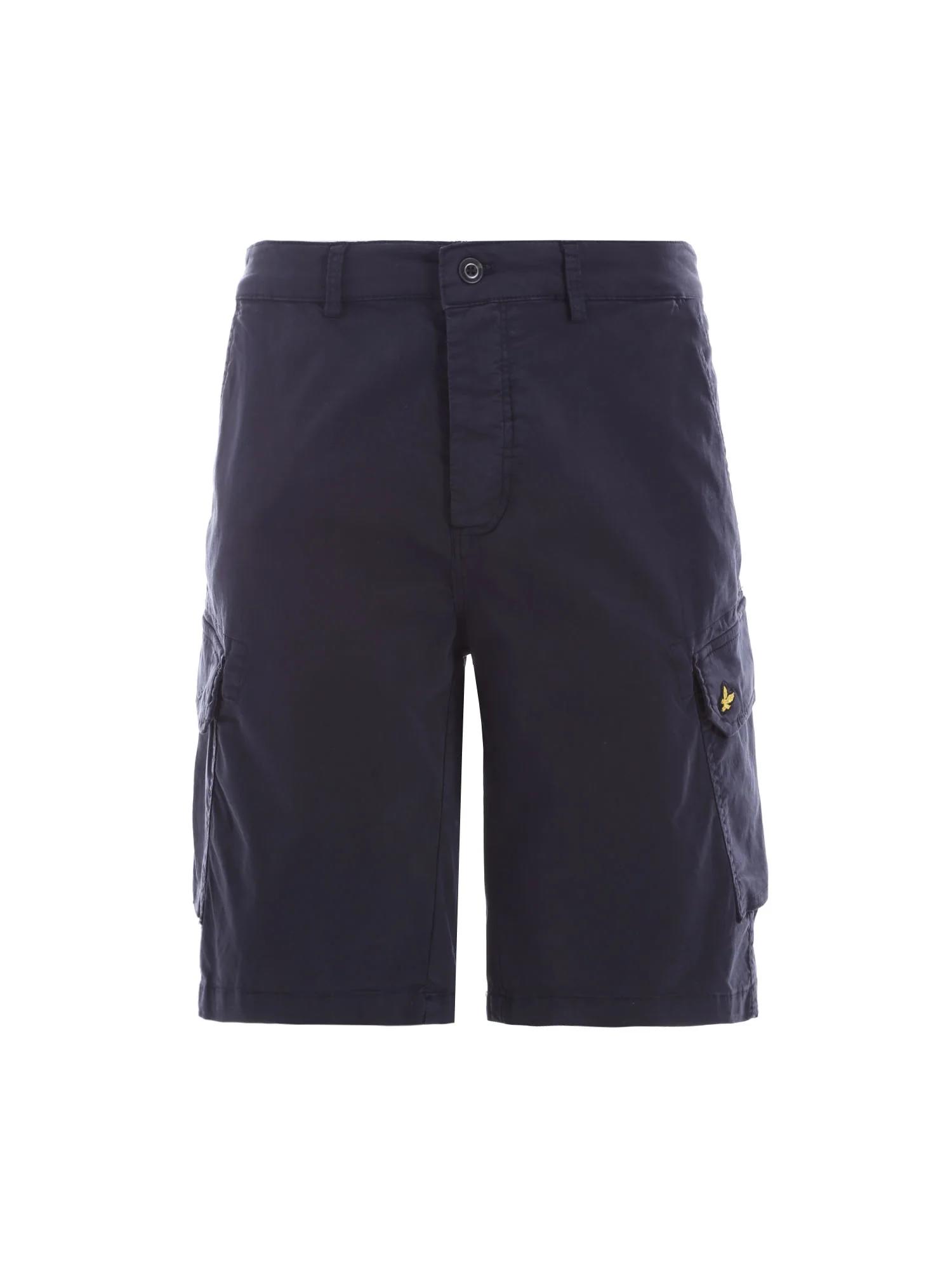 LYLE & SCOTT BERMUDA CARGO WEM - BLU - SH1816ITA-003