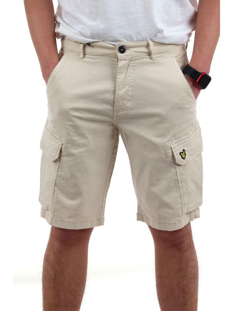 LYLE & SCOTT BERMUDA CARGO WEM - GESSO - SH1816ITA-010