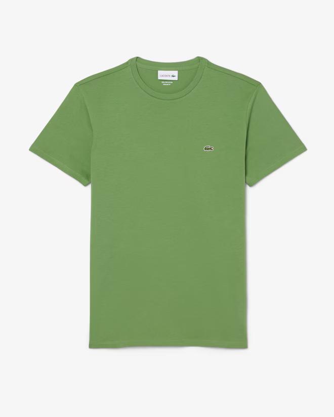 LACOSTE  T/SHIRT M/M - VERDE - TH6709-02M