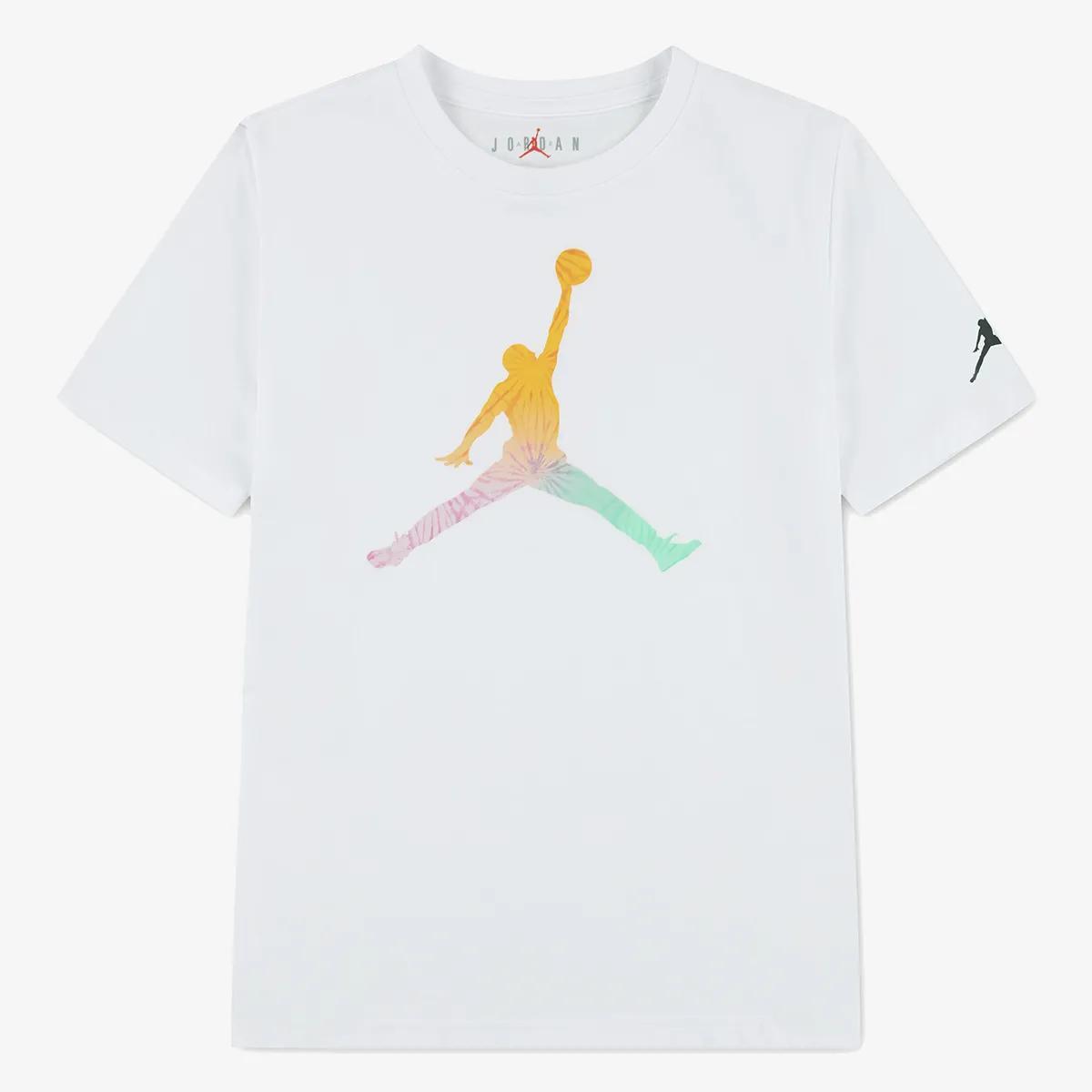 NIKE T-SHIRT JORDAN - BIANCO/MULTICOLOR - 95F822-001