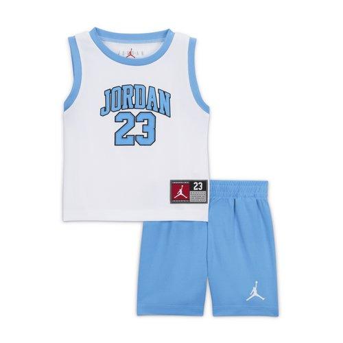 NIKE COMPLETO JORDAN JERSEY - CELESTE/BIANCO - 65C919-B9F