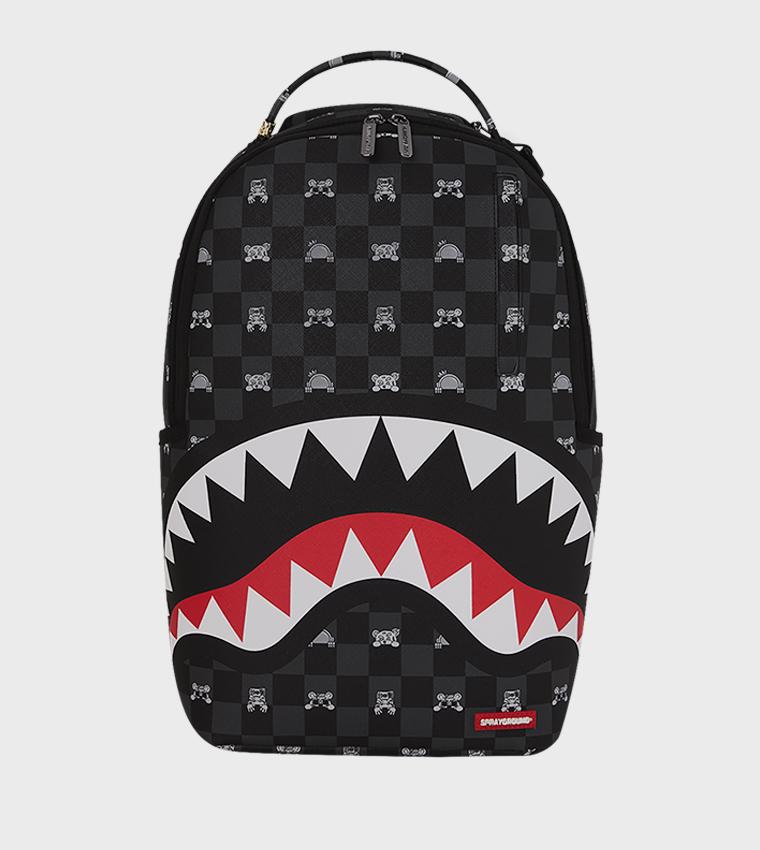 SPRAYGROUND ZAINO PEEKING CHARACTER - FANTASIA NERO - 910B8872NSZ