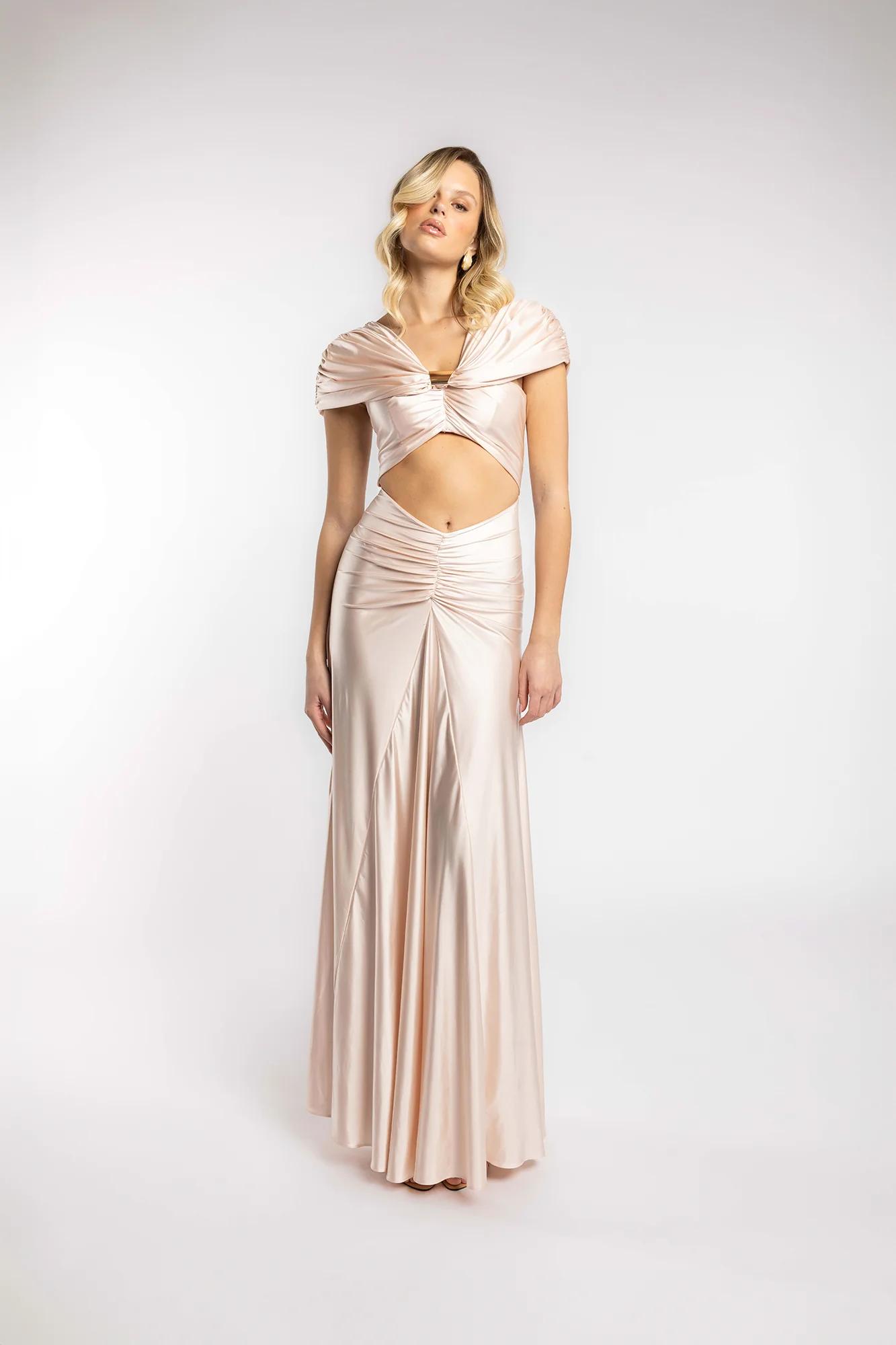 VALERIA MAZZA ABITO LUNGO - CIPRIA - VM547