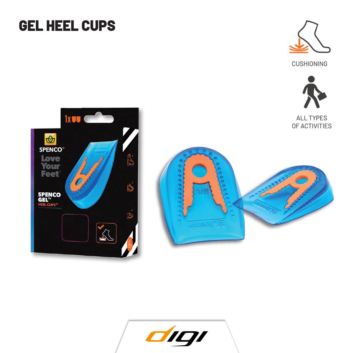 SPENCO TALLONIERA PERFORMANCE GEL - AZZURRO - S66-209