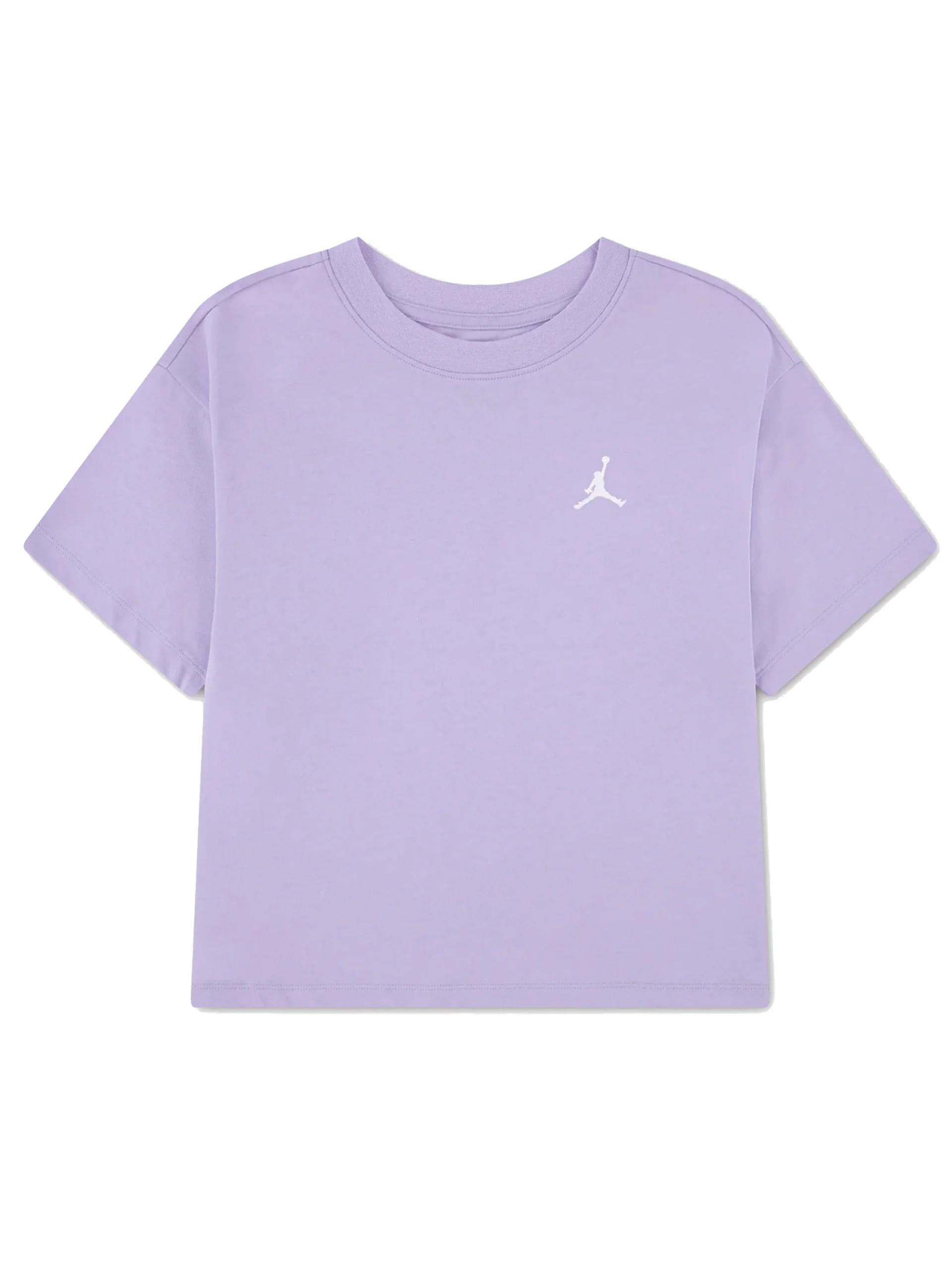 NIKE T-SHIRT JORDAN ESSENTIALS - LILLA - 45D311-P2W