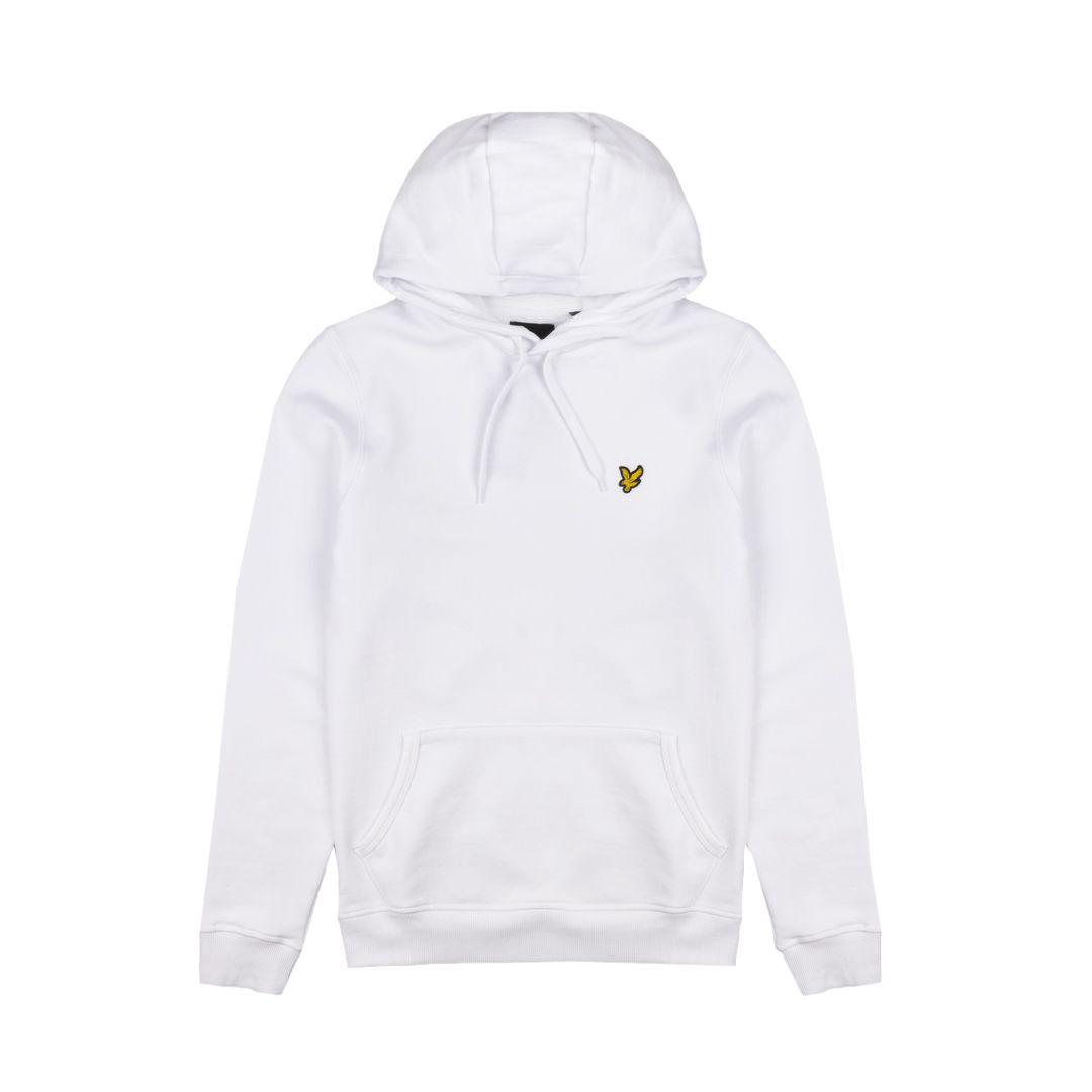 LYLE & SCOTT FELPA CAPPUCCIO - BIANCO - ML1139V-626