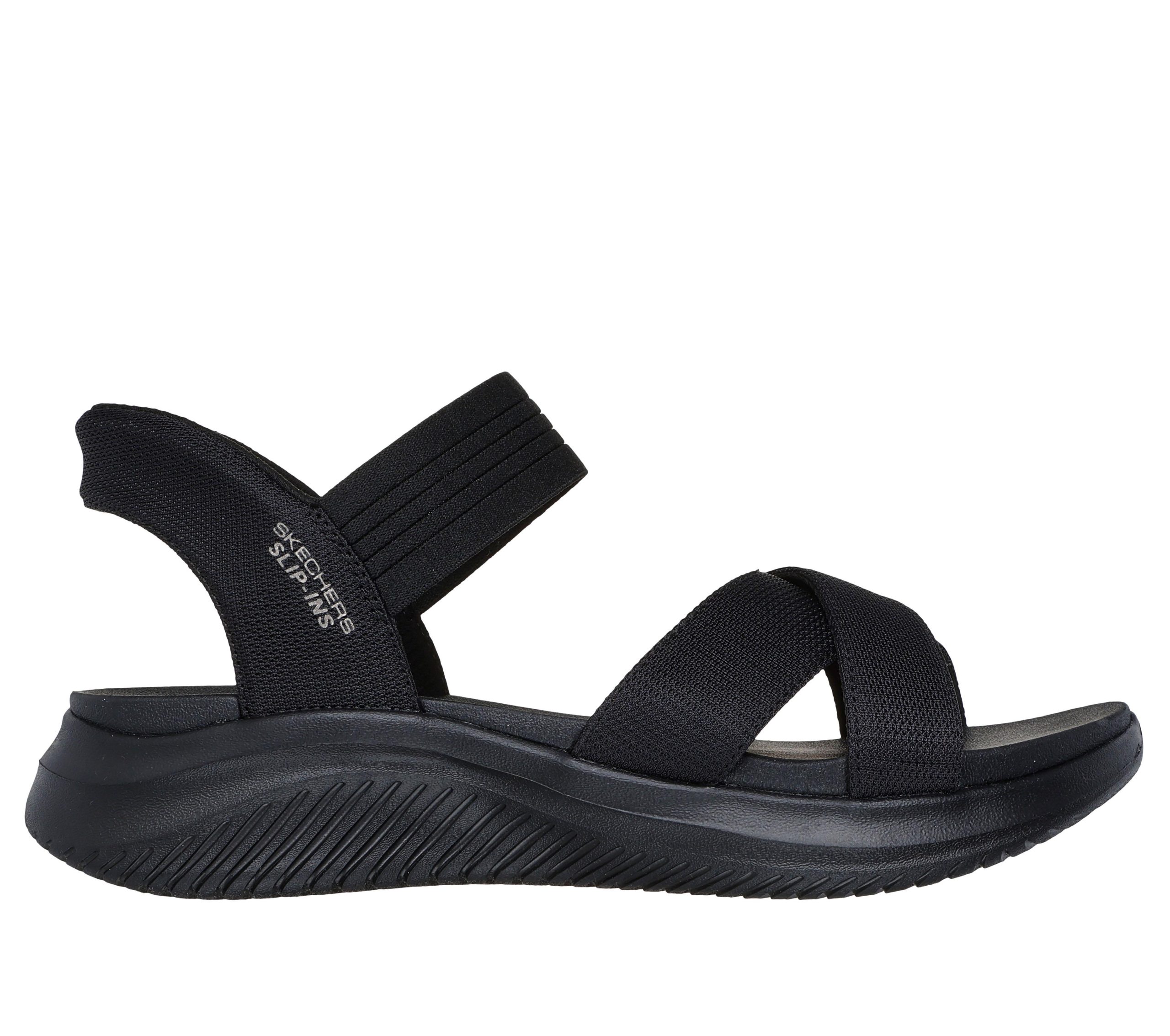 SKECHERS SANDALO NEVER BETTER -  NERO -119975-BBK