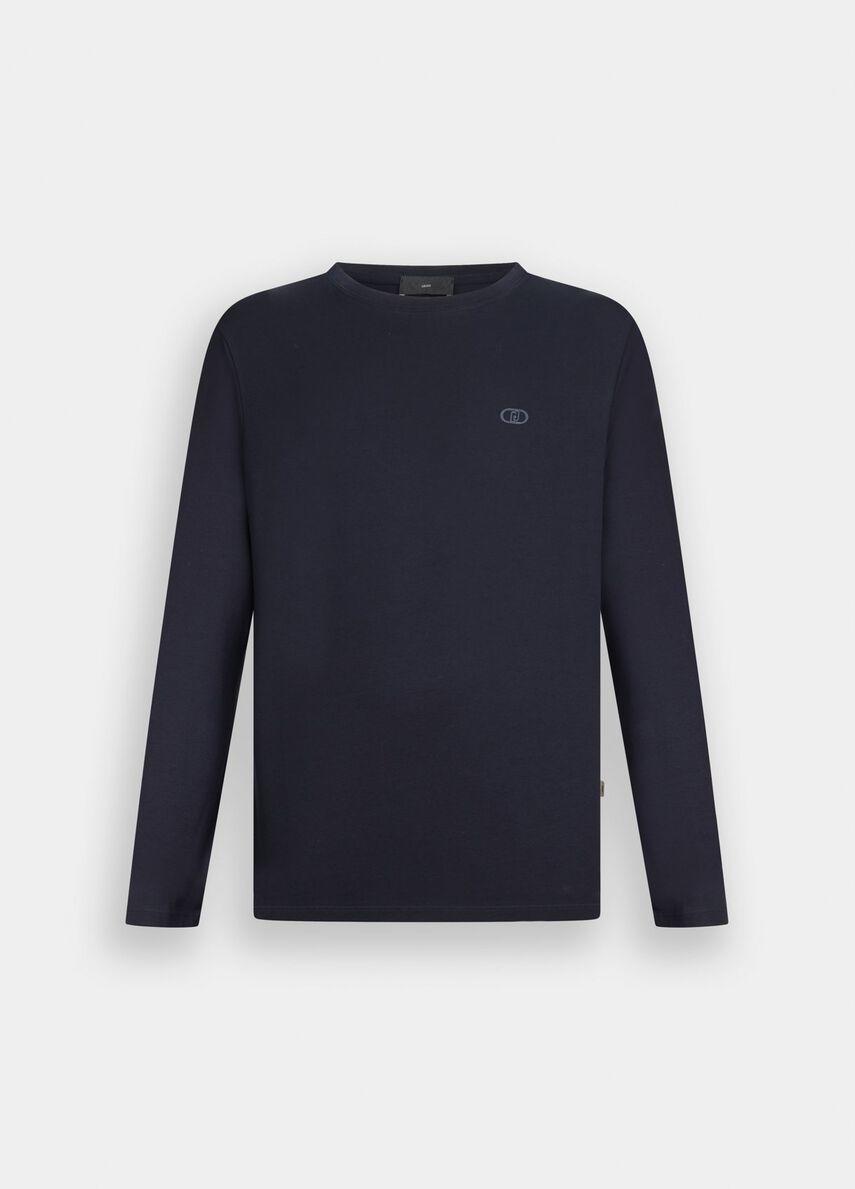 LIU JO T-SHIRT BASIC - BLU - QXX079J4997T-94013