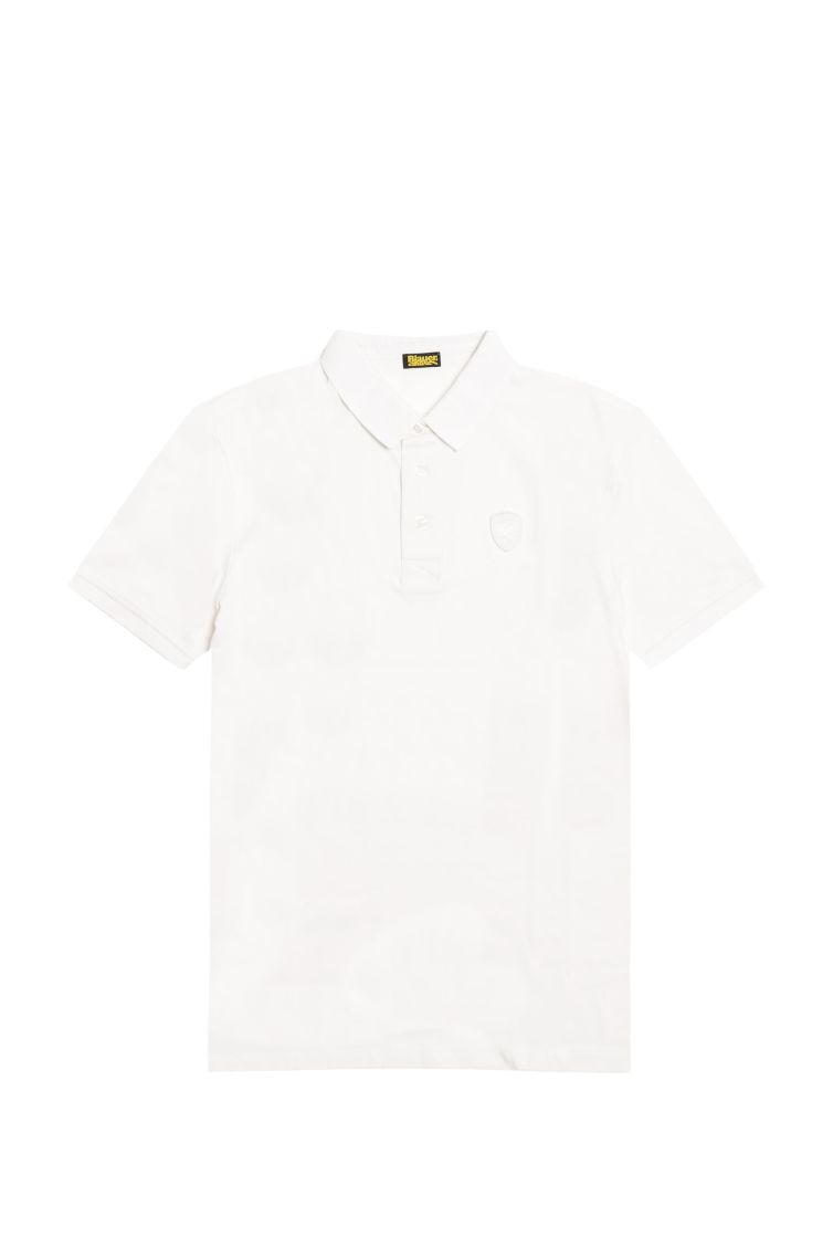 BLAUER POLO ALBANS M/C - BIANCO - 26SBLUT02298-007440-100