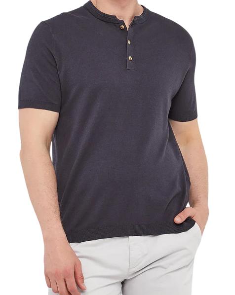 LIU JO MAGLIA CHIUSA M/C - BLU - QA6136MA08S-94013