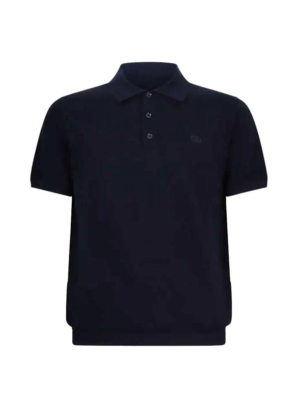 LIU JO  POLO CREPE  - BLU - QXX111MA71P-94013