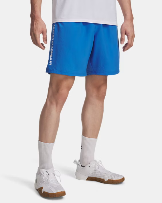 UNDER ARMOUR BERMUDA WORDMARK - NERO/ROSSO - 1383356-007
