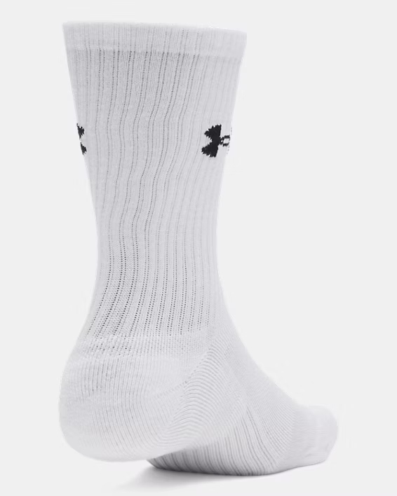 UNDER ARMOUR CALZA PERFORMANCE TECH 3PZ - BIANCO - 6009685-100