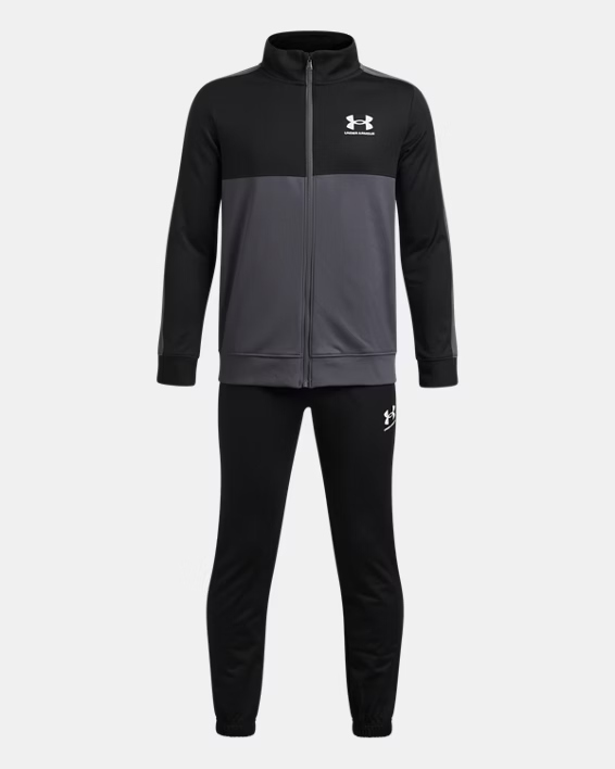 UNDER ARMOUR TUTA RIVAL BOYS - NERO -  1373978-007