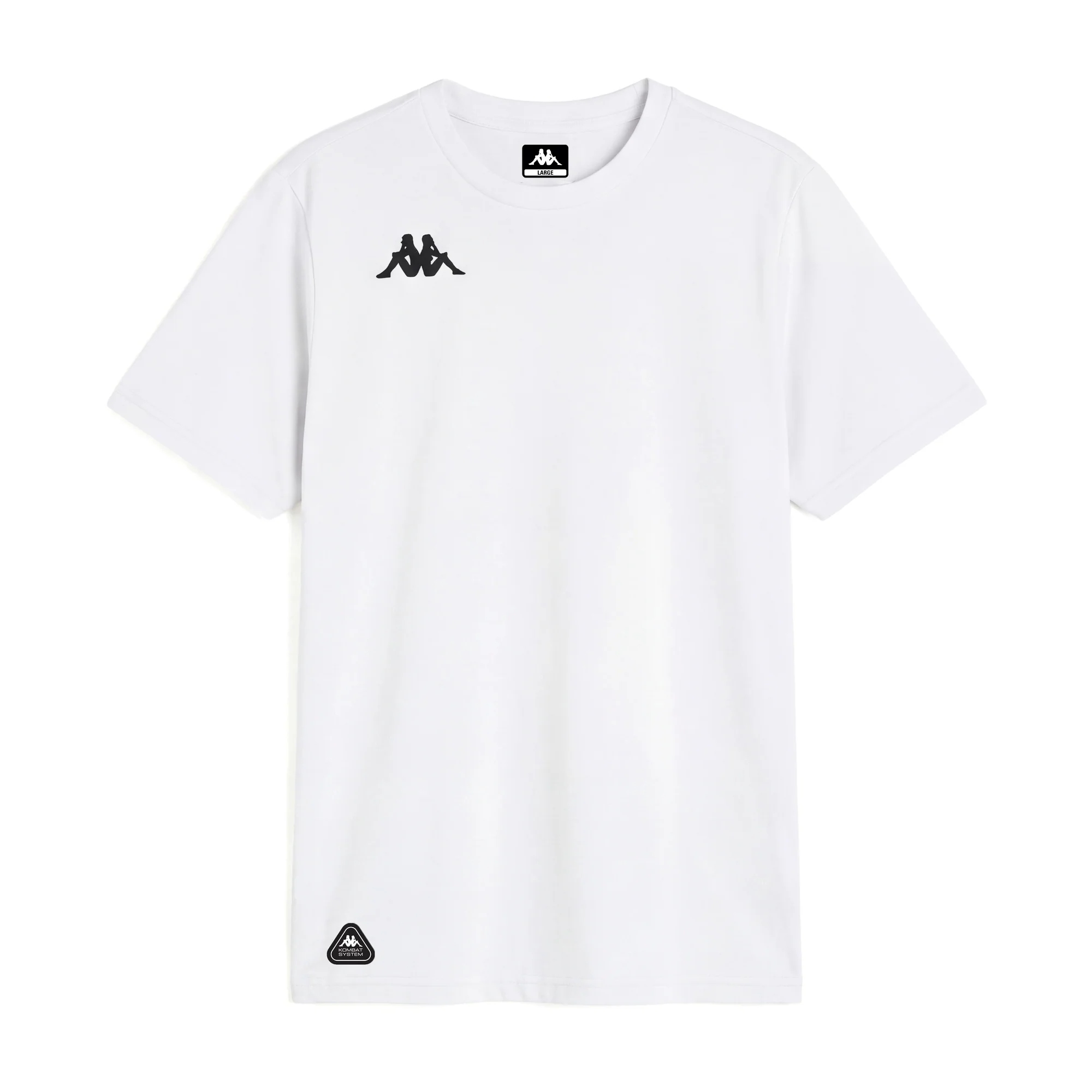 KAPPA T SHIRT IROJO MAN - BIANCO- 342237W-001