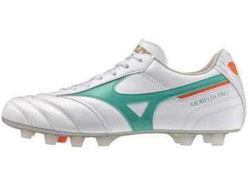 MIZUNO MORELIA II  PRO FG - BIANCO/VERDE-P1GA260635