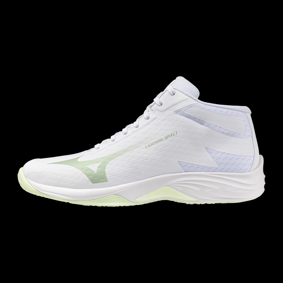 MIZUNO WAVE LIGHTNING SELECT MID WOS  - BIANCO/VERDE/ACQUA - V1GC267585