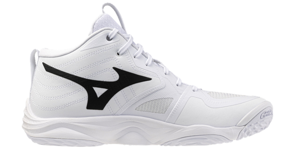 MIZUNO WAVE MOMENTUM ELITE   MID - BIANCO/VERDE/NERO - V1GA251783