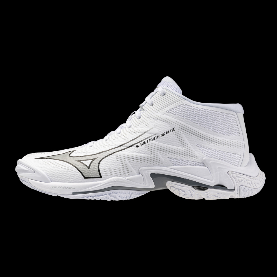 MIZUNO WAVE LIGHTNING  ELITE  MID - BIANCO/VERDE/NERO - V1GA260583