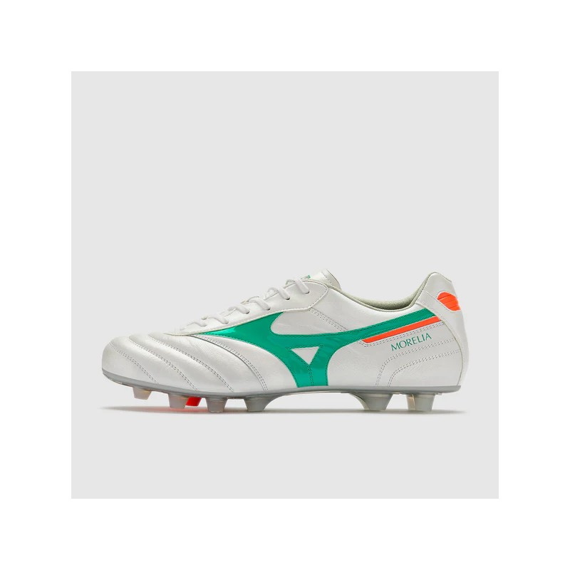 MIZUNO MORELIA II ELITE  FG -BIANCO/VERDE-P1GA260435