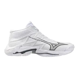 MIZUNO WAVE LIGHTNING PRO MID- BIANCO/NERO - V1GA266583