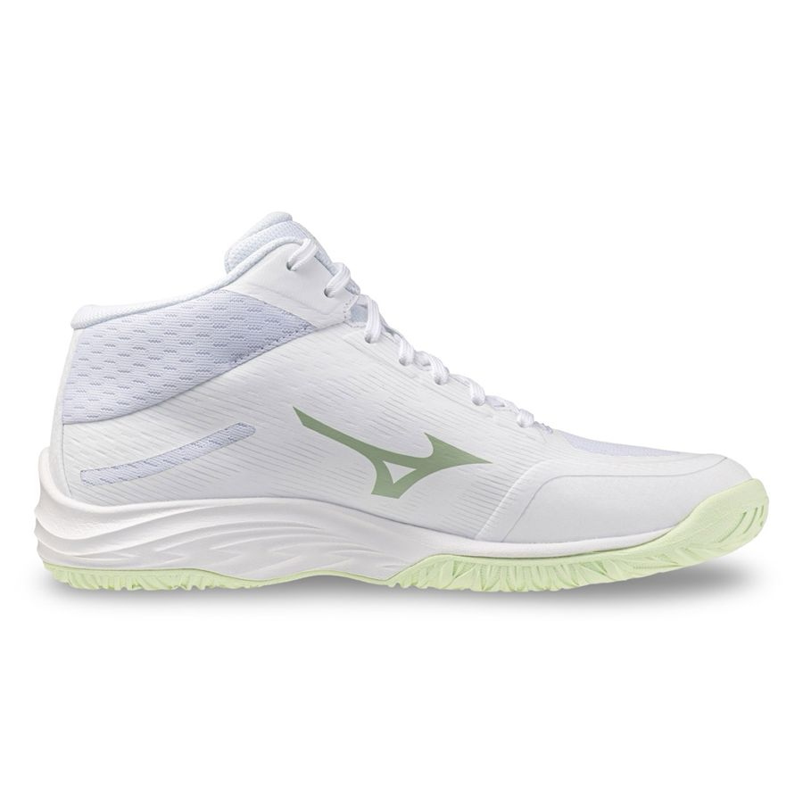 MIZUNO WAVE LIGHTNING SELECT MID- BIANCO/NERO - V1GA267583
