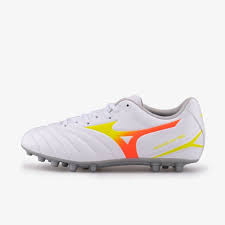MIZUNO MONARCIDA NEO  SELECT AG  - BIANCO/ARANCIONE - P1GA262654