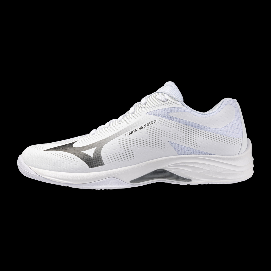 MIZUNO LIGHTNING STAR Z JNR  -BIANCO/NERO/GRIGIO -V1GD260383