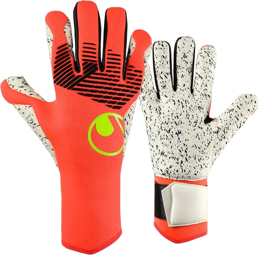 UHLSPORT GUANTO FAGMSHINE  SUPERGRIP +  HN  - ROSSO/NERO/GIALLO  - 101141101