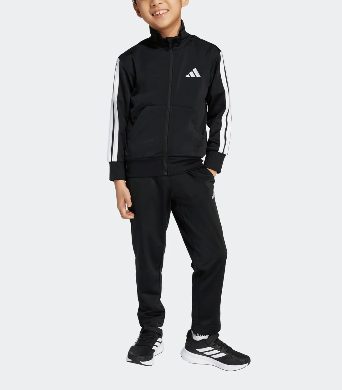 ADIDAS TUTA LK 3S TR TS  - NERO/BIANCO - JM0891