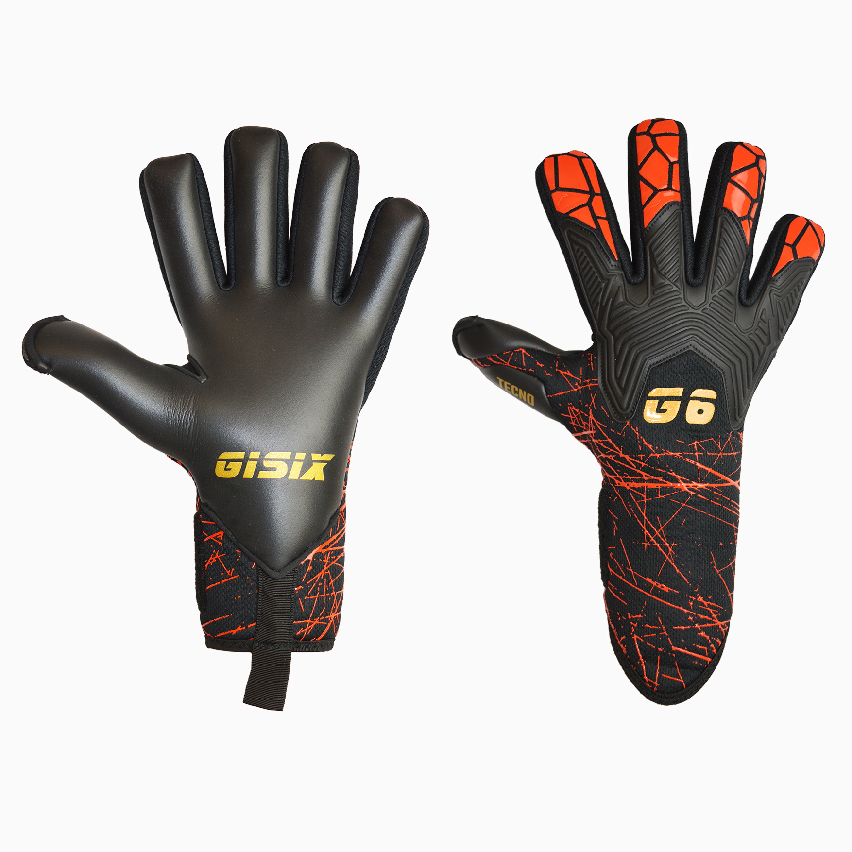 GISIX GUANTO PORTIERE TECNO 26 - NERO - G163-BLK