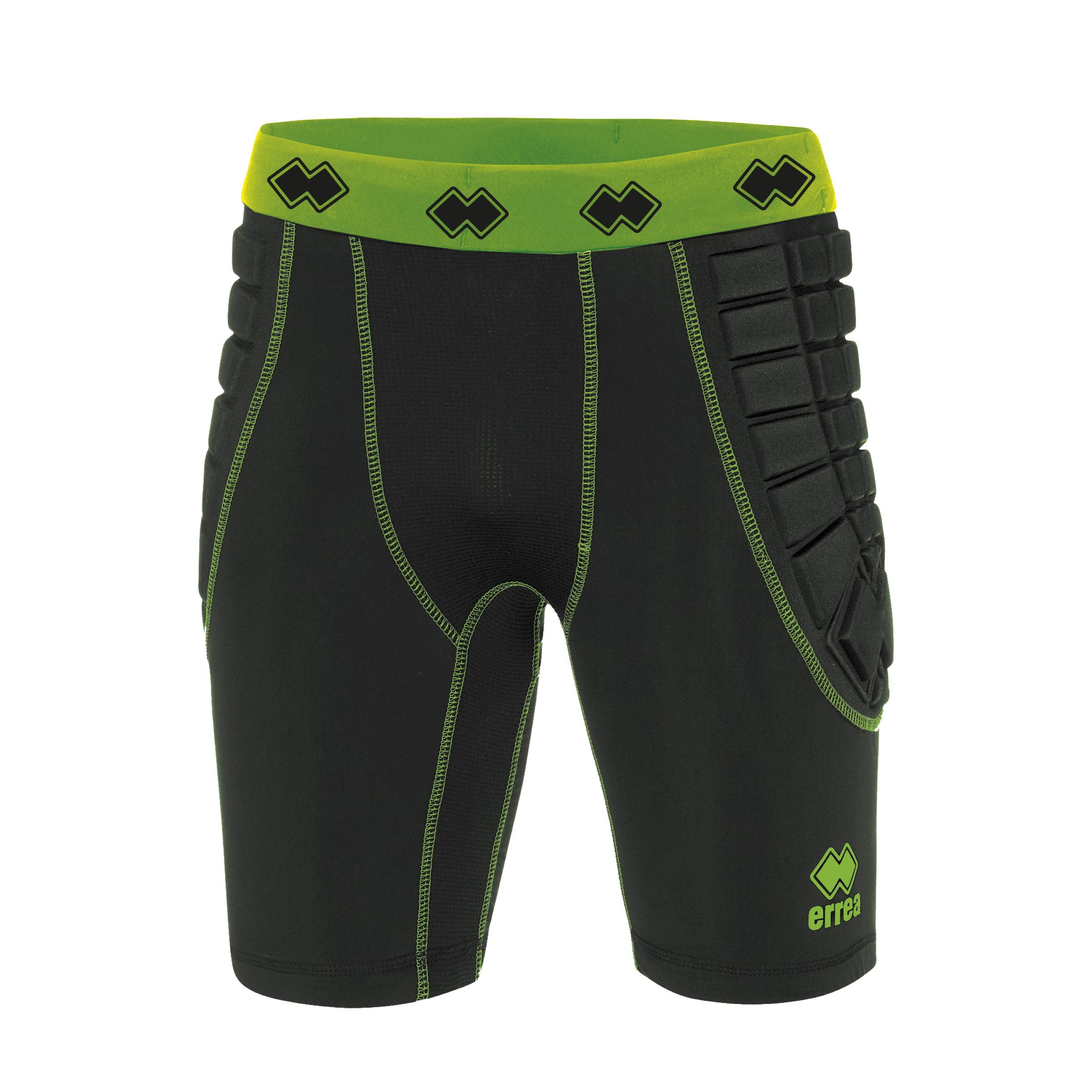 ERREA  PANTALONE PORTIERE AYER  - NERO/VERDE - GP0X0Z08180