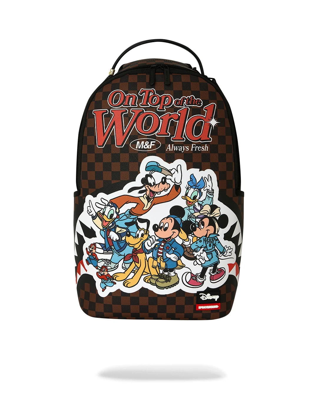 SPRAYGROUND ZAINO DISNEY MICKEY & FRIENDS - MARRONE - 910B8840NSZ