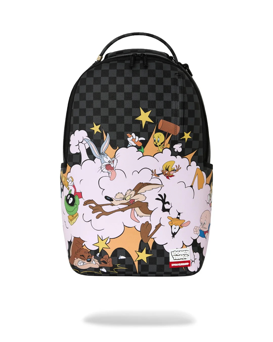 SPRAYGROUND ZAINO LOONEY TUNES FIGHT CLOUD - NERO - 910B9071NSZ