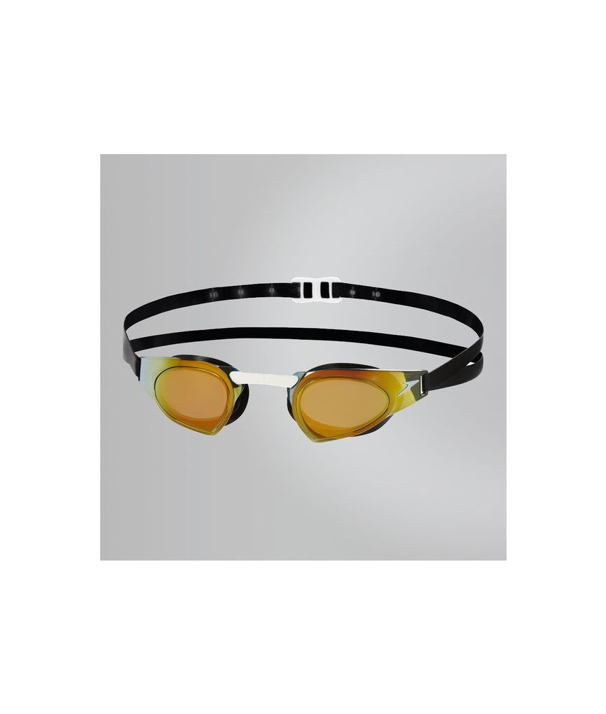 SPEEDO OCCHIALINO FASTSKIN X 2 - BIANCO/ORO - 8-10438B094