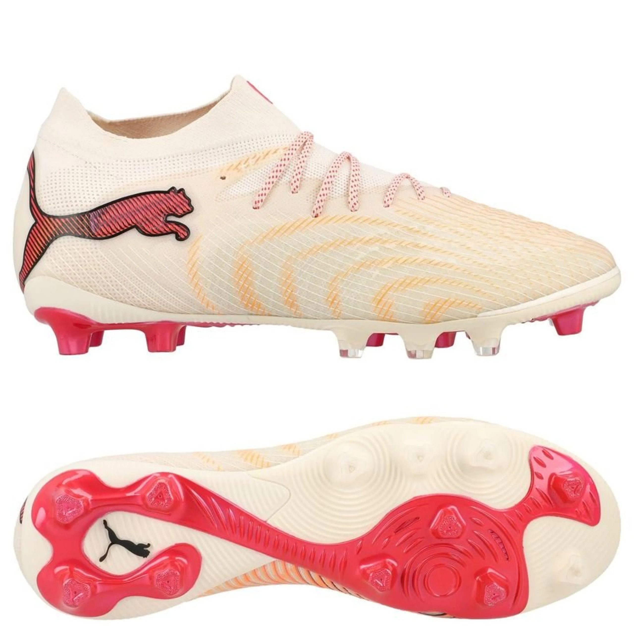 PUMA FUTURE 9 ULTIMATE AG-BEIGE/ROSSO -109122-01
