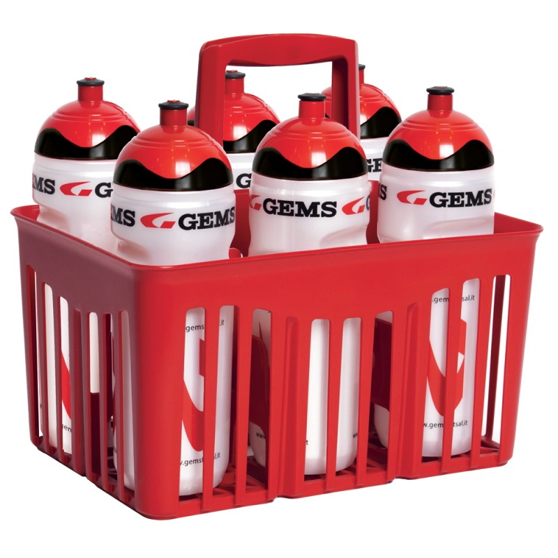 GEMS CESTELLO+ 6 BORRACCE - ROSSO/BIANCO - NA17-NH01