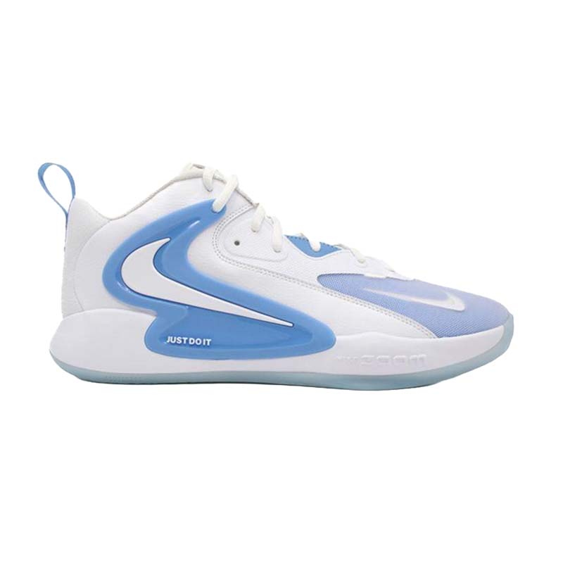 NIKE SCARPA VOLLEY HYPERSET 2  SR -BIANCO/CELESTE -FQ7070-100