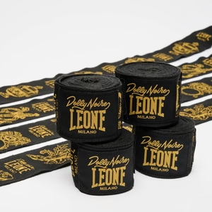 LEONE BENDAGGI ELASTICI DOLLY NOIRE 3,5 M - NERO - AB705PDN